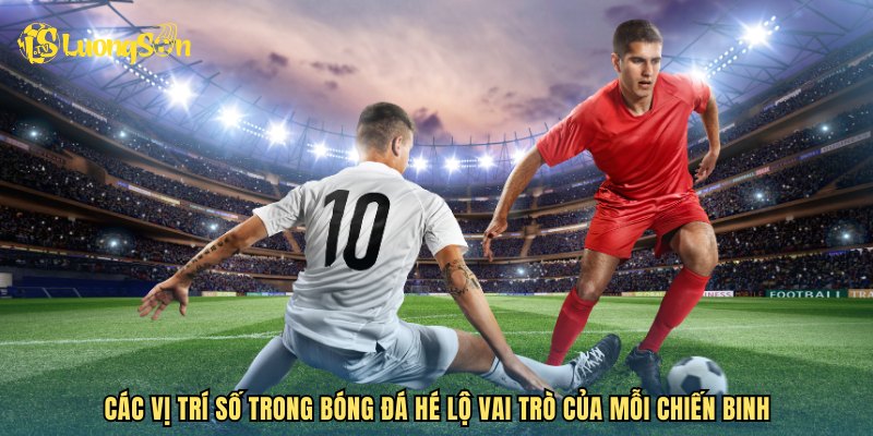 các vị trí số trong bóng đá